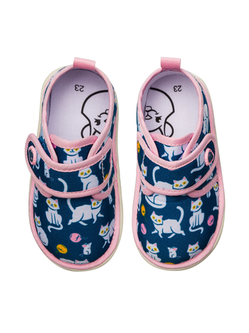 Živahni copati za dojenčka Igriva muca