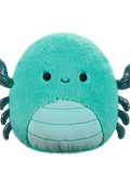 Squishmallows Fuzzamallows – zelenomodri škorpijon Carpio, 30 cm