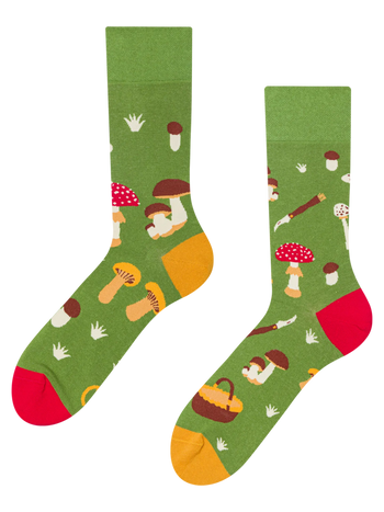 Živahne nogavice Nabiranje gob