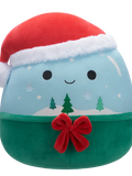 Squishmallows Ezekiel – božična snežna krogla , 20 cm