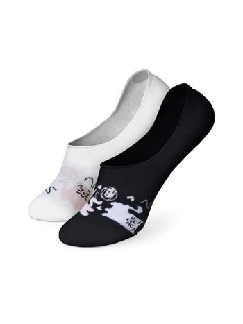 Živahne skrite nizke nogavice Zaspane mucke