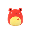 Squishmallows Obu – rdeča tropska žaba, 20 cm