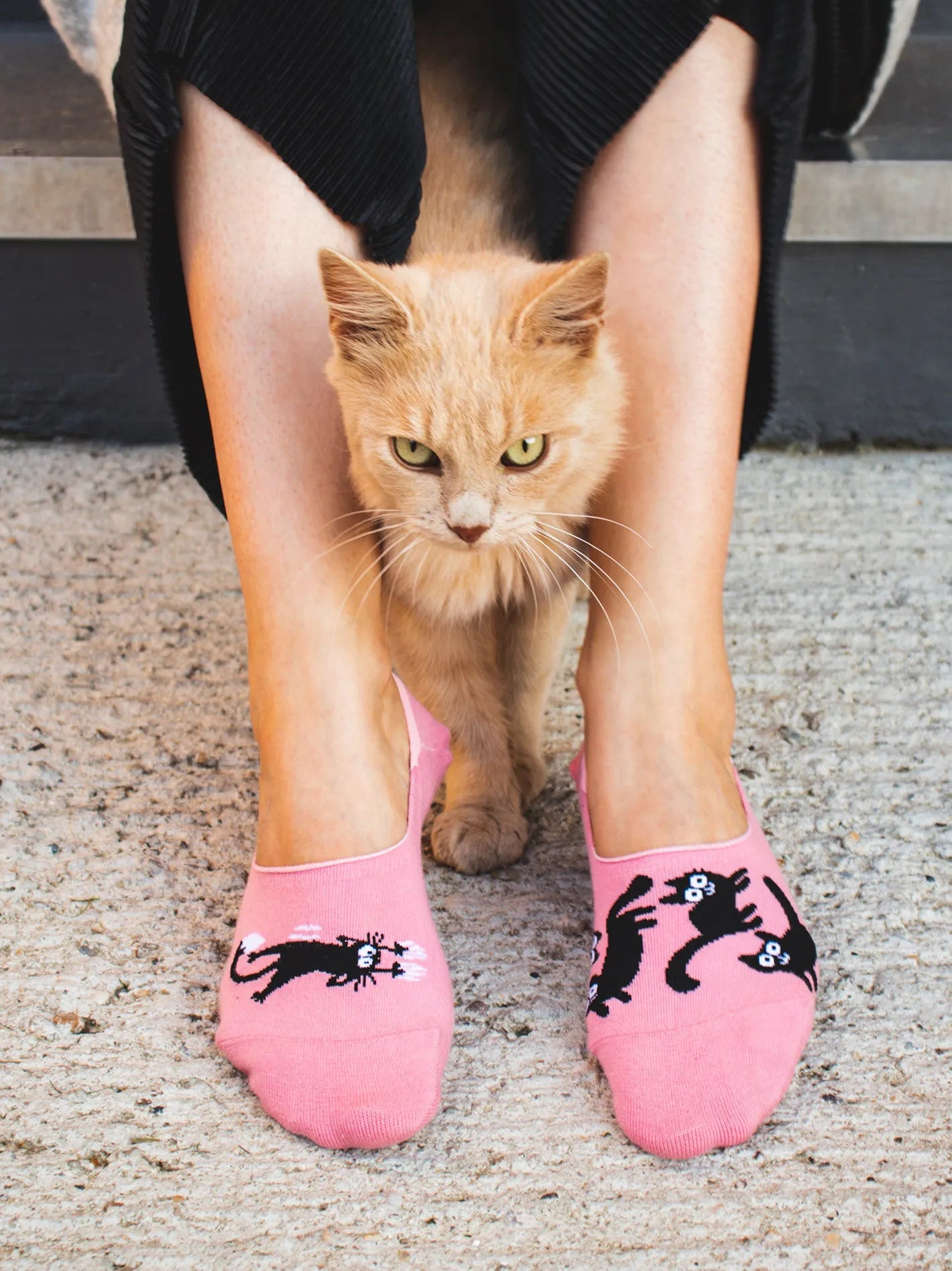 no-show-socks-pink-cats-okt-45/45f113f01112060b8e3b2a13ff947021811377d7