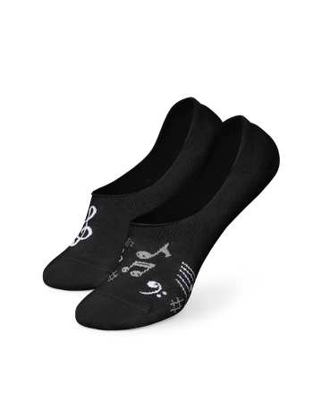 Živahne skrite nizke nogavice Glasba