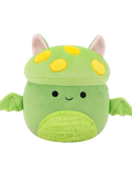 Squishmallows Earling – fluorescentno zeleni gobasti netopir, 30 cm