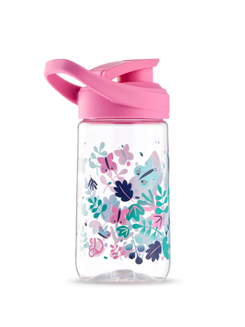 Živahna steklenica za vodo Listi in metulji 470ml