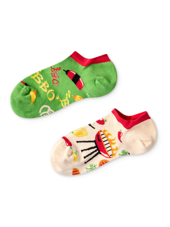 Živahne nizke nogavice za superge Sezona žara