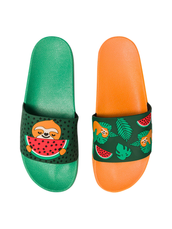 Živahni natikači Razpoloženje za plažo