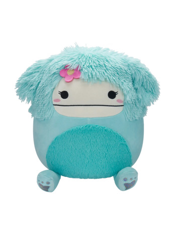 Squishmallows Jeti Joelle z rožo, 30 cm