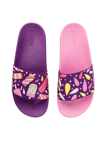 Živahni natikači Sladoled na palčki