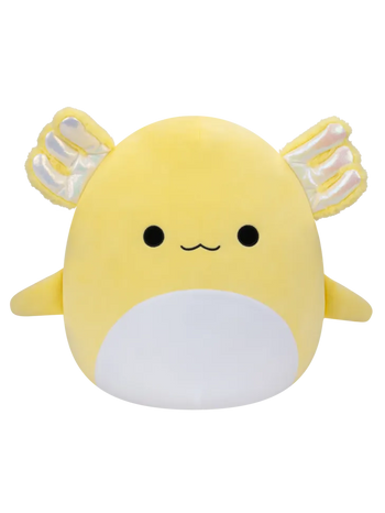 Squishmallows Rumeni aksolotl Trenton, 35 cm