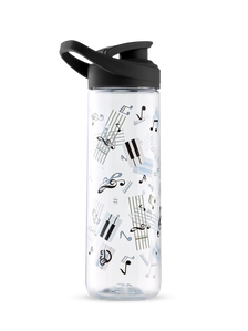 Živahna steklenica za vodo Klavirska glasba, 700 ml