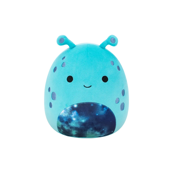 Squishmallows Garth – zelenomodri nezemljan z galaktičnim trebuhom, 30 cm