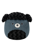 Squishmallows Jettward – črn kodrast pudelj, 30 cm