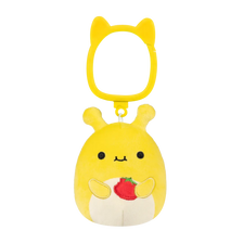 Squishmallows obesek za ključe Zarina – rumeni bananin polž, 9 cm