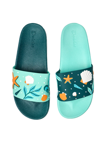 Živahni natikači Školjke