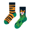 Živahne otroške nogavice Tiger
