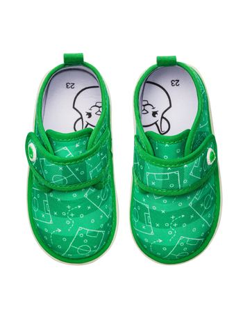 Živahni copati za dojenčka Nogometno igrišče