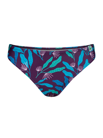 Živahne bikini hlačke Morske rože