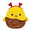 Squishmallows Chandler – s čokolado oblit rumen morski pes, 20 cm