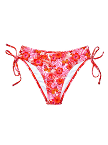 Prilagodljive bikini hlačke Hibiskus