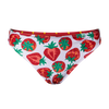 Živahne bikini hlačke Jagode