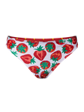 Živahne bikini hlačke Jagode