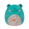 Squishmallows Turkizna žaba s cvetličnim trebuhom Robert, 20 cm