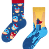 Živahne otroške nogavice Superheroj