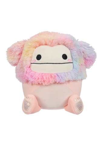 Squishmallows Breskov jeti z mavričnimi lasmi Diane, 20 cm