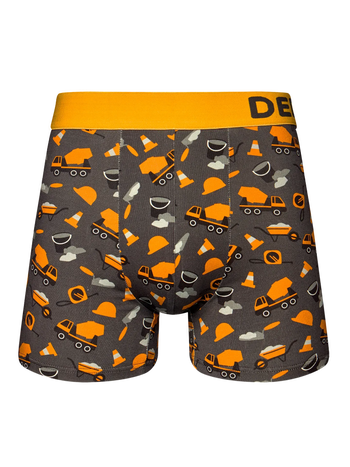 Živahne moške boksarice Gradbeni delavec