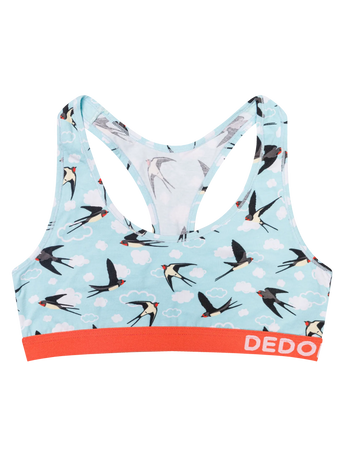 Živahni ženski modrček Lastovke