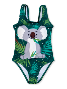 Živahne dekliške kopalke Koala in listi