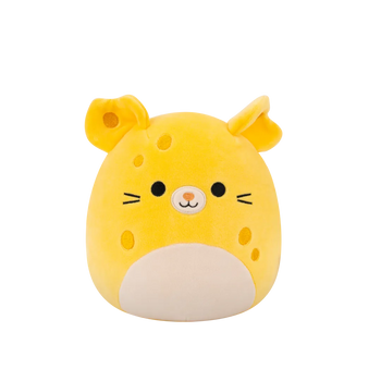 Squishmallows Amelia – rumena sirnata miška, 35 cm