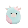 Squishmallows Yamaris – metina in rožnata cvetlična krava, 20 cm