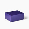 Vzorčasta vijolična darilna škatla