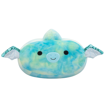 Squishmallows Stackables Zelenomodri pterodaktil s svetlečimi krili Reid, 30 cm