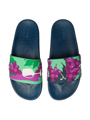 Živahni natikači Vino in grozdje