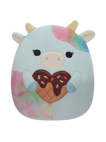 Squishmallows Pegasto modra krava Caedia, 20 cm