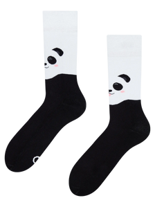 Živahne tople nogavice Vesela panda