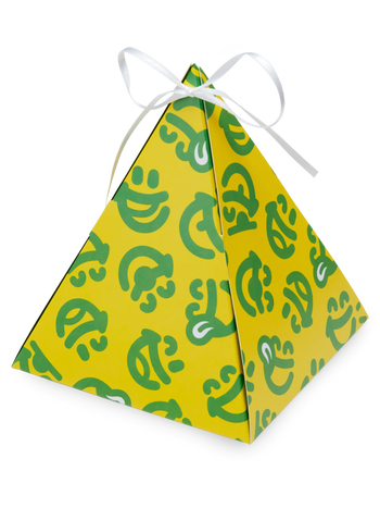 Piramidna darilna škatla Dedoles