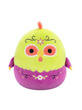 Squishmallows Day of the Dead – zelen in vijoličen petelin Amparo, 20 cm