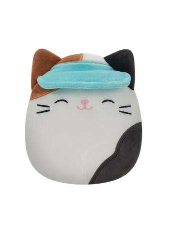 Squishmallows Domača mačka Cam z vizirjem, 20 cm