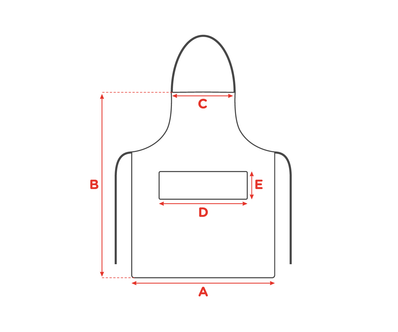 Živahni kuhinjski predpasnik