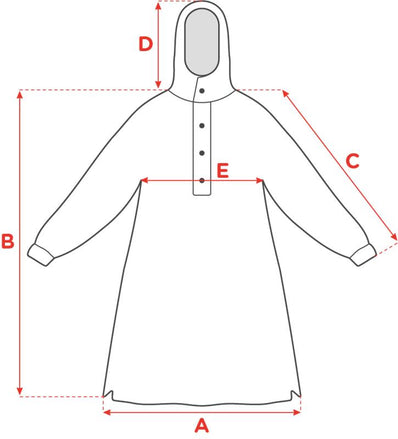 Otroški dežni plašč