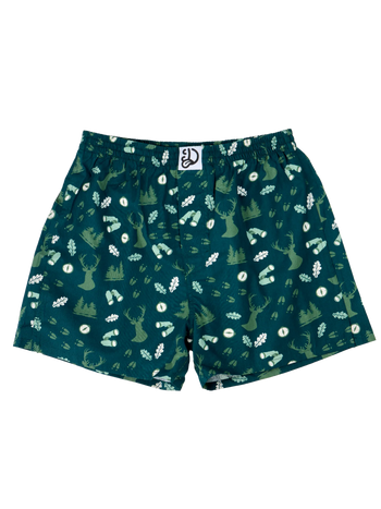 Živahne moške široke boksarice Lovec