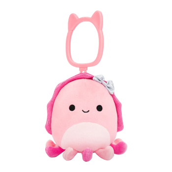 Squishmallows obesek za ključe Auggie – sipa s pentljo, 9 cm