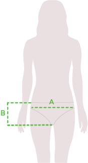 Nastavljive bikini hlačke