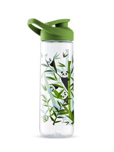 Živahna steklenica za vodo Pande in bambus, 700 ml