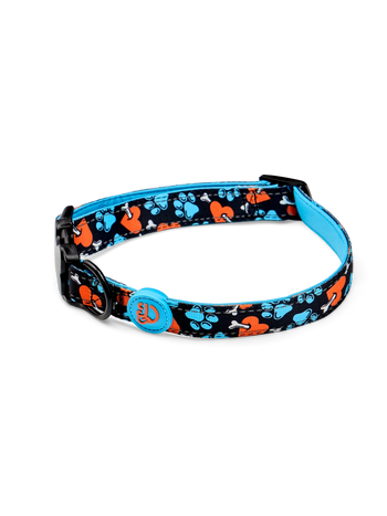 Pasja ovratnica Srčki in tačke